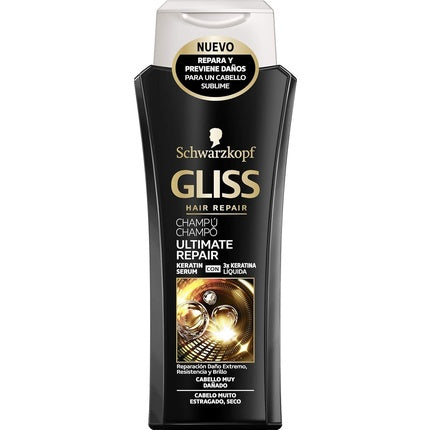 Șampon Gliss Ultimate Repair, negru, 250ml