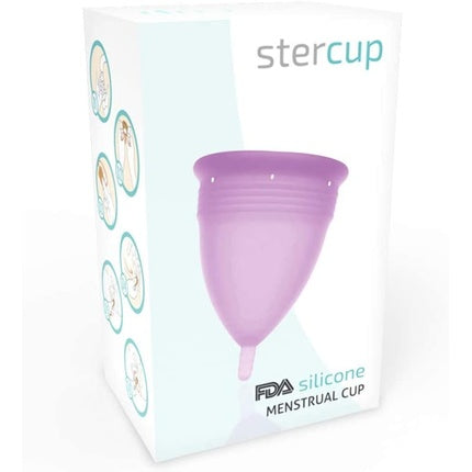 Cupa menstruala Stercup, silicon, marime S, mov