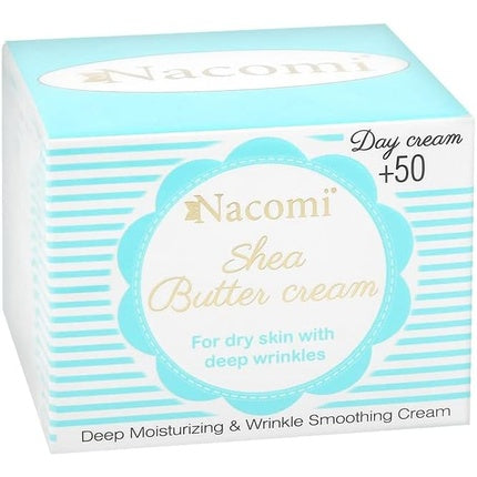 Cremă de zi cu unt de shea, Nacomi, 50ml