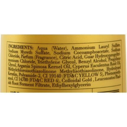 Șampon Fanola Oro Therapy, Keratină și Argan, 300ml