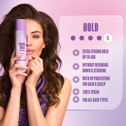 Spray de păr Invisibobble Power Hold, Extra Puternic, Mov