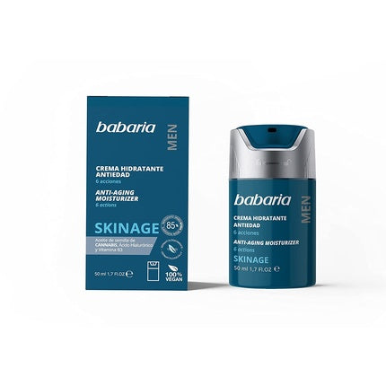 Cremă Antirid Bărbați, Babaria, Skinage, albastru 50ml