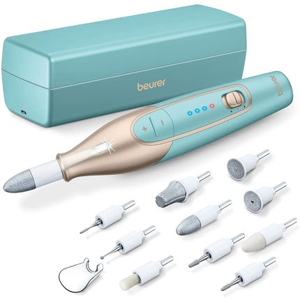 Set manichiură/pedichiură, Beurer MP 84, 10 accesorii