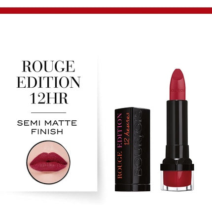 Ruj Bourjois Rouge Edition 12H, 45 Red-Outable