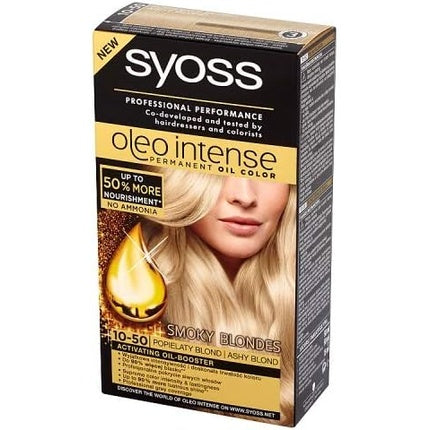 Vopsea de păr, Syoss, Oleo Intense Blond Cenușiu