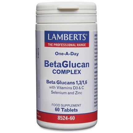 Complex Vitamine Lamberts BetaGlucan 60 Tablete Alb