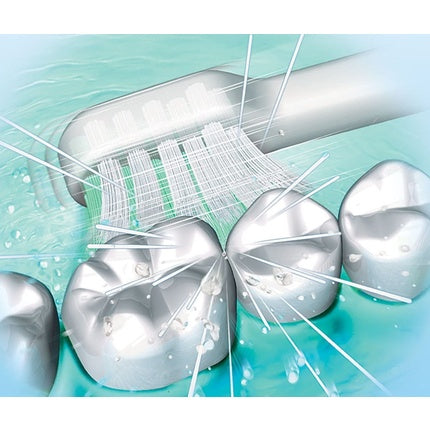 Periuțe de dinți electrice, Panasonic, EW0911, alb, 2 buc