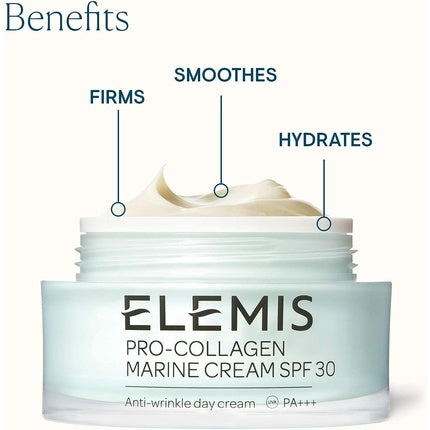 Cremă hidratantă, Elemis, Pro-Collagen, SPF 30