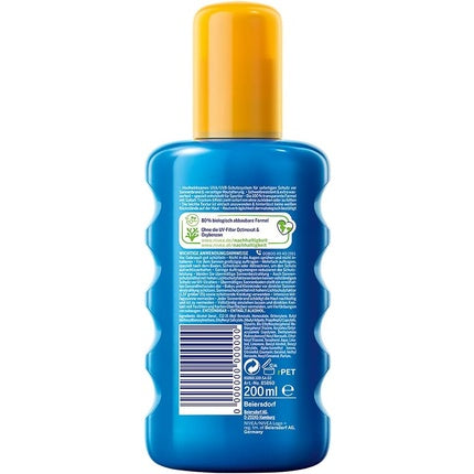 Spray protecție solară, Nivea, Sport, albastru, 200 ml
