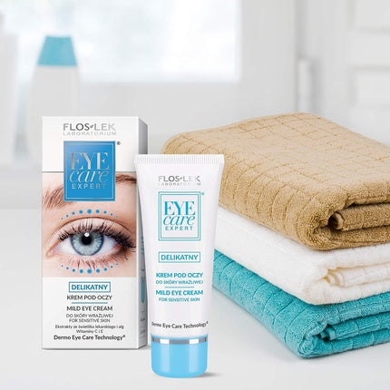 Cremă contur ochi, Floslek, light, 30 ml