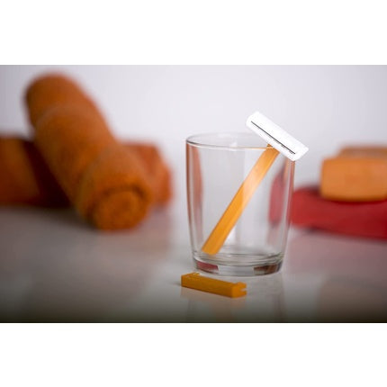 Aparat ras, Bic, 1 Sensitive, portocaliu