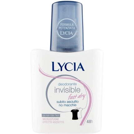 Deodorant, Lycia, Invisible Fast Dry, 75 ml