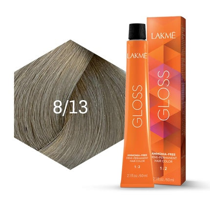 Vopsea păr, Lakme, Shine Color 8/13, blond cenușiu