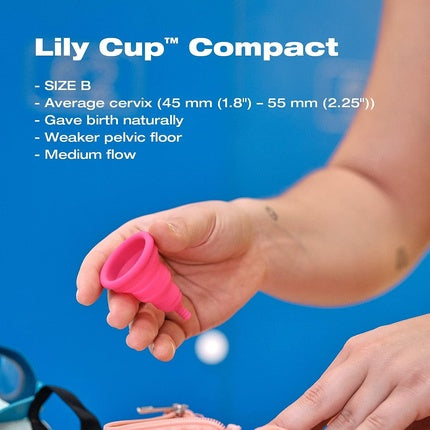 Cupa menstruală Intimina Lily Cup Compact, mărime A, mărime B