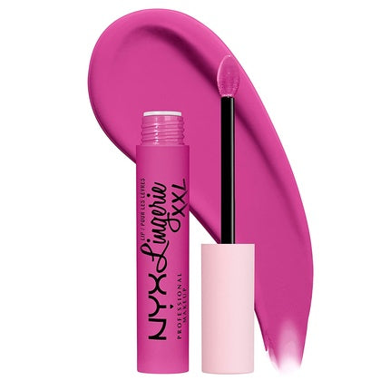 Ruj lichid, NYX, Lip Lingerie XXL, roz