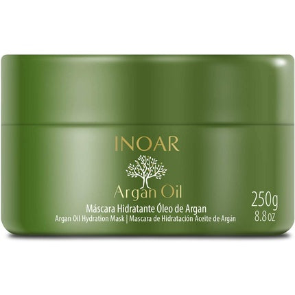 Mască păr, Inoar, Argan Oil, verde