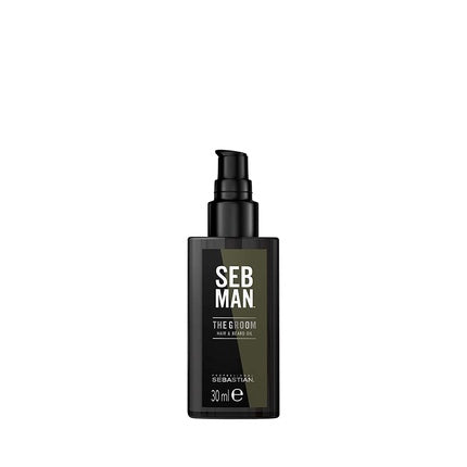 Ulei păr și barbă, Sebastian Professional, SEB MAN The Groom, 30ml