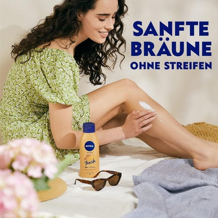 Loțiune corp, Nivea Sun Touch, 400 ml, efect bronzant
