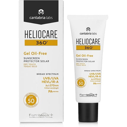 Gel fara ulei SPF50, Heliocare, 50ml