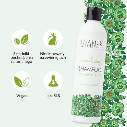 Șampon normalizator, Sylveco, Vianka, 300ml