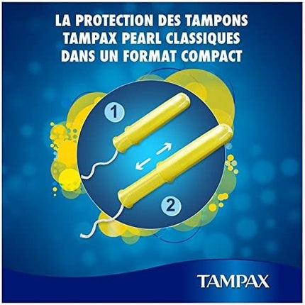 Tampoane, Tampax, Compak Normal, galben albastru