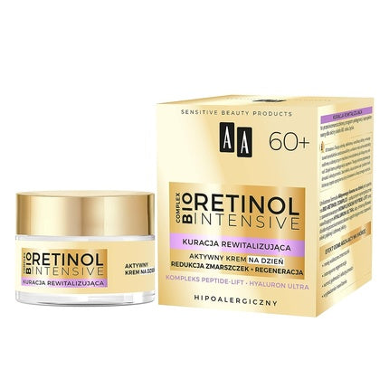 Cremă de zi, AA, Retinol Intensive 60+, 50 ml