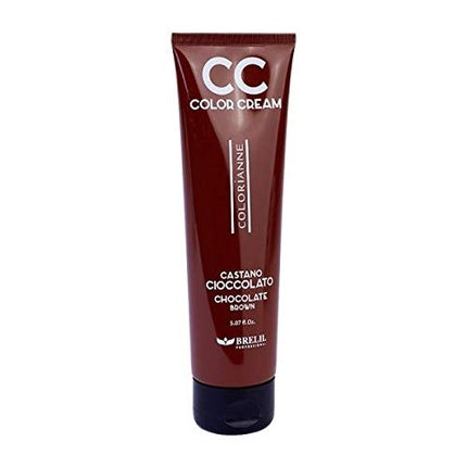 Cremă colorantă păr, Brelil, CC Cream, maro ciocolată, 150ml