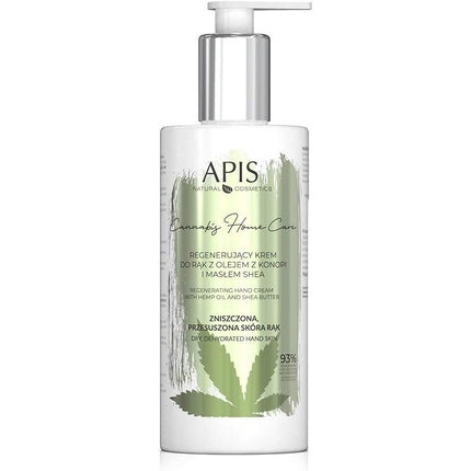 Cremă de mâini, Apis, Home Care, regenerantă, 300ml