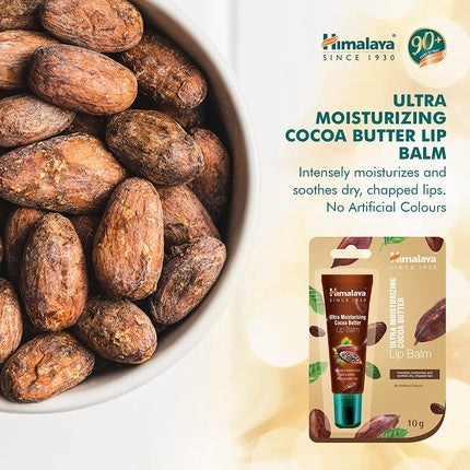 Balsam de buze, Himalaya, Ultra Moisturizing Cocoa, 10g