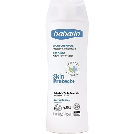 Lapte de corp, Babaria, Skin Protect, 400 ml, alb