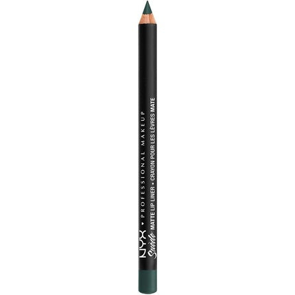 Creion contur buze, NYX, Suede Matte, verde