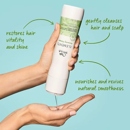 Șampon, Wella, Elements, alb, 238g