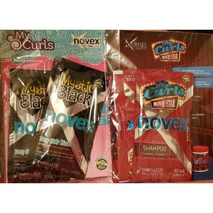 Șampon Novex My Curls, Film Star, 10 ml, negru