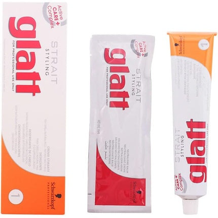 Kit îndreptare păr, Schwarzkopf, Strait Styling Glatt Nr.1, 2 bucăți