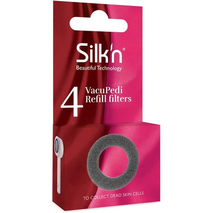 Filtre pentru îndepărtare piele moartă, Silk'n VacuPedi