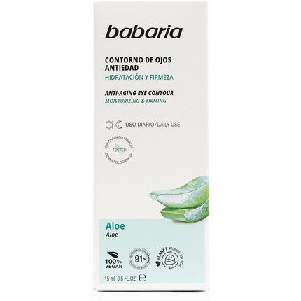 Cremă Ochi, Babaria, Aloe, 15ml