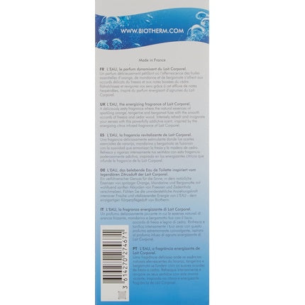 Parfum, Biotherm, Bio L Eau, 100ml