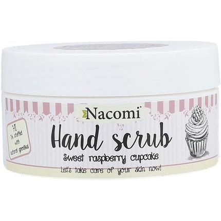 Scrub de mâini, Nacomi Sweet Raspberry Cupcake, 125g
