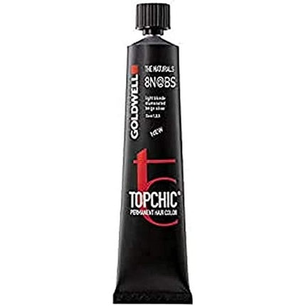 Vopsea de păr, Goldwell, Topchic Tube 9N@BP ultrablond bej perlă