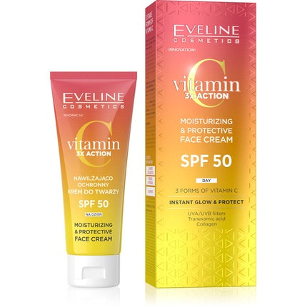 Cremă protecție solară Eveline, SPF50, 30ml