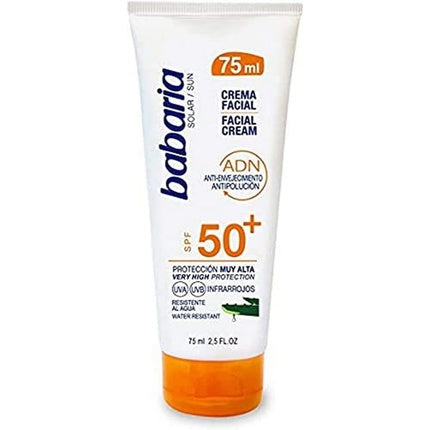 Crema solară facială Babaria F-50+, 75ml
