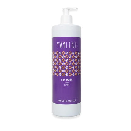 Masca de Par Yvyline, 1000ml, Vișiniu, Pentru Păr Decolorat