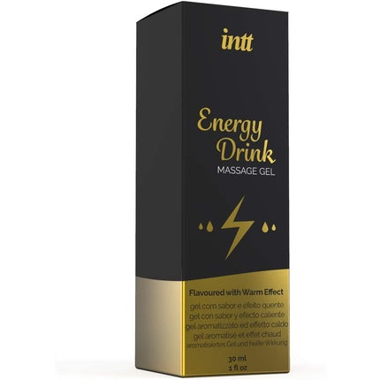 Gel de masaj Intt Energy Drink, incalzire, 90g