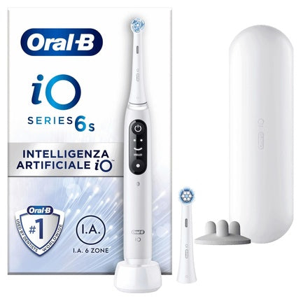Periuță de dinți electrică, Braun Oral-B iO 6, alb