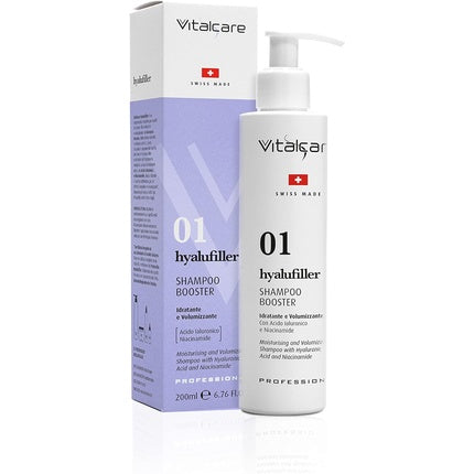 Șampon Vitalcare Hyalufiller, 200ml, Alb