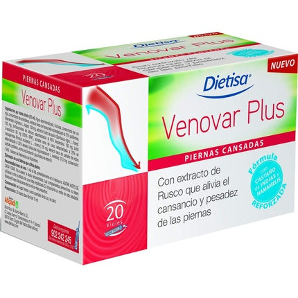 Tratament căderea părului, Dietisa, Venovar Plus, 20 fiole