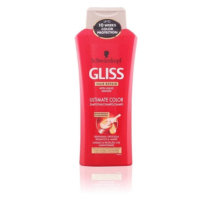 Șampon Gliss, Ultimate Color, 400ml, roșu