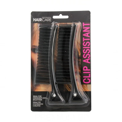 Clipsuri păr, Haircare, negru, set 2 bucăți