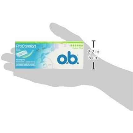 Tampoane, O.B, ProComfort, 16 bucăți, albastru