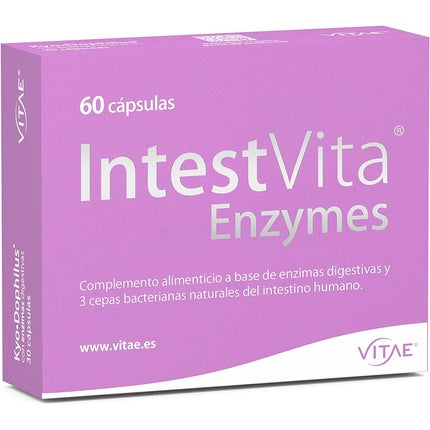 Supliment enzime, Vitae, Intestvita, 60 capsule